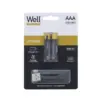 Acumulator AAA R3 Li-ion 10440 1.5V 400mAh 600mWh cu incarcare 5V USB-C 2buc/blister Well ACCU-10440/40C-BL2-WL