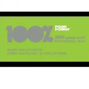 Acumulator NIMH 9V 200mAh Peakpower