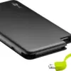 Acumulator portabil powerbank Li-polimer 4000mAh cu cablu micro USB Goobay - imagine 4