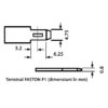 Acumulator stationar SLA 12V 7.5Ah gel plumb Rebel - imagine 2