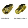 Adaptor antena wifi RF coaxial SMA tata la RP-SMA mama 50ohm convertor de inalta calitate cupru placat cu aur - imagine 3