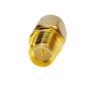 Adaptor antena wifi RF coaxial SMA tata la RP-SMA mama 50ohm convertor de inalta calitate cupru placat cu aur - imagine 2