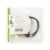Adaptor audio pentru casti Jack 3.5 mm tata - 2x 3.5 mm mama 0.2m negru NEDIS - imagine 3
