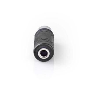 Adaptor audio RCA tata - Jack 3.5 mm mama mono 1buc negru Nedis CAGP24960BK