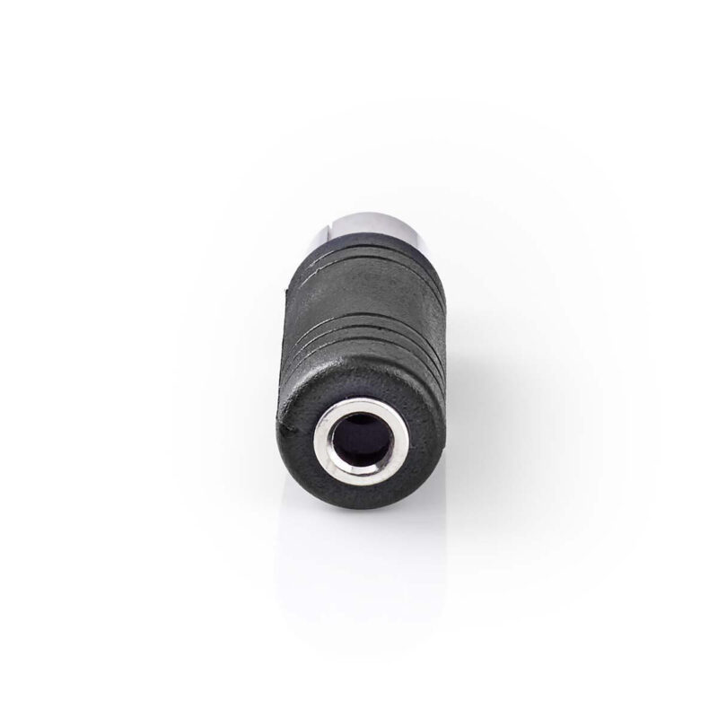 Adaptor audio RCA tata - Jack 3.5 mm mama mono 1buc negru Nedis CAGP24960BK
