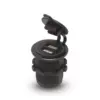 Adaptor auto cu lumina rosie USB 3.1A instalabil in locas bricheta 12–24V M'N'C - imagine 2