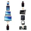 Adaptor Bluetooth v5.0 TX emisie - RX receptie cu Jack 3.5 mm alimentare la USB SAL - imagine 6