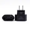 Adaptor calatorie CEE 7/16 Schuko mama la priza SUA /Japonia 2pin 2500W 10A negru - imagine 2