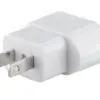 Adaptor calatorie CEE 7/16 Schuko mama - priza SUA /Japonia 2 pin 10A 2500W alb