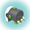 Adaptor calatorii Qdapter AUSTRALIA CHINA IT UK CH BRAZIL USA EURO 2.100100 - imagine 4