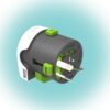 Adaptor calatorii Qdapter +USB AUSTRALIA CHINA IT UK CH BRAZIL USA EURO 2.100110 - imagine 5
