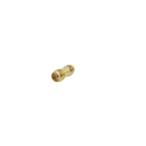 Adaptor convertor antena wifi RF coaxial SMA mama la SMA mama 50ohm de inalta calitate cupru placat cu aur - imagine 2