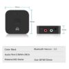 Adaptor convertor audio bluetooth NFC + DIGITAL TOSLINK la analog 2x RCA + Jack 3.5 mm - imagine 2