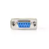 Adaptor D-SUB serial RS232 9 pini mama - 9 pini mama metal Nedis