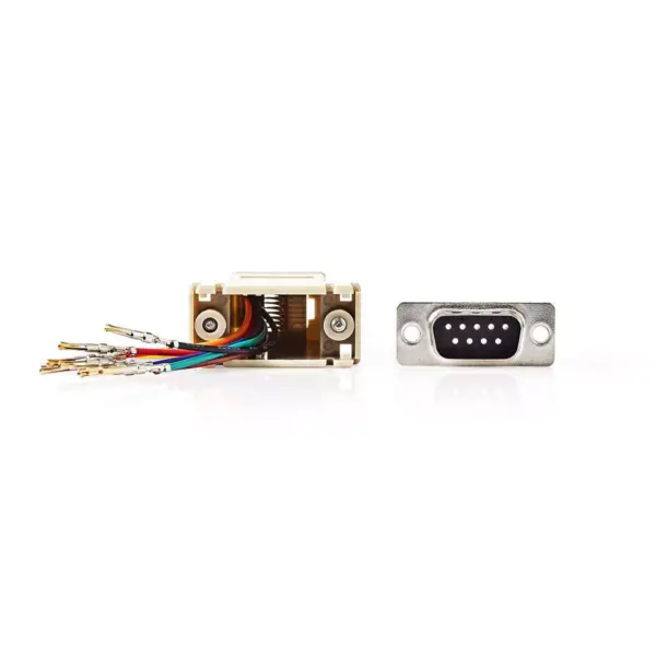 Adaptor DB9 mama - RJ45 mama Nedis - imagine 2