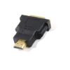 Adaptor digital HDMI la DVI-D 24+1 mama aurit - imagine 2