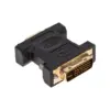 Adaptor DUAL LINK DVI-I 24+5 la VGA mama aurit