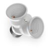 Adaptor dublu dulie E27 alb R2-G27 Plastrol - imagine 2