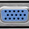 Adaptor DVI-I 24+5 tata la 15 pini HD mama VGA Goobay - imagine 2