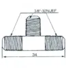 Adaptor F mama la 2x F mama Goobay - imagine 2