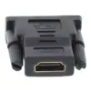 Adaptor HDMI 19 pini mama - DVI-D 24+1 pini tata aurit Well - imagine 2