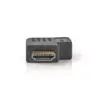 Adaptor HDMI - HDMI mama cotit stanga mare viteza cu Ethernet Nedis - imagine 2