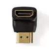 Adaptor HDMI tata conector 90 grade - intrare mama HDMI Nedis - imagine 2
