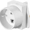 Adaptor iec 320 C13 schuko la UK Anglia Goobay - imagine 2