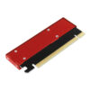 Adaptor Intern AXAGON PCEM2-S PCI-E 3.0 16x M.2 SSD NVMe Suport SSD pana la 80mm low profile Radiator Inclus - imagine 3