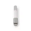Adaptor iPhone Apple Lightning 8-Pin tata la Jack 3.5 mm mama 0.15m gri Nedis - imagine 2