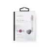 Adaptor iPhone Apple Lightning 8-Pin tata la Jack 3.5 mm mama 0.15m gri Nedis - imagine 5