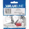 Adaptor iPhone Lightning tata - micro USB mama rosu Valueline - imagine 4