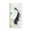 Adaptor JACK 3.5 mm mono tata la 6.35 mm mono mama Nedis 1buc - imagine 3