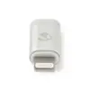 Adaptor Lightning 8-pini tata - Micro USB mama Nedis CCTB39901AL - imagine 2