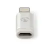 Adaptor Lightning 8-pini tata - Micro USB mama Nedis CCTB39901AL - imagine 3