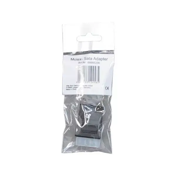 Adaptor Molex la SATA power adapter Inter-Tech - imagine 3