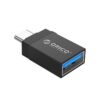 Adaptor OTG USB 3.0 Type C tata - USB A mama negru Orico CBT-UT01-BK