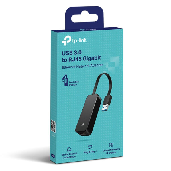 Adaptor placa de retea USB 3.0 - RJ45 10/100/GIGABIT TP-LINK UE306 - imagine 2
