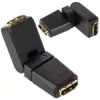 Adaptor prelungire HDMI cu rotatie mama-mama - imagine 2