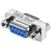 Adaptor prelungire RS232 serial DB9 mama-mama Goobay - imagine 2