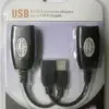Adaptor prelungitor USB la CAT5 EXTENDER max. 40m USB2-EXT-ETH-40M - imagine 2