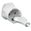Adaptor priza EU SCHUKO - priza UK 13A cu pamantare pentru calatorii - imagine 3