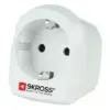 Adaptor priza EU - UK Skross 1.500230 - imagine 2