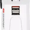 Adaptor priza Skross Universal cu 2 porturi USB - imagine 2
