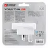 Adaptor priza Skross Universal World - UK cu USB 1.500261 - imagine 3