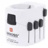 Adaptor priza universal 3 P tata - Schuko mama Skross - imagine 7