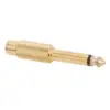 Adaptor RCA mama la 6.35 JACK mono tata aurit