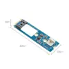 Adaptor SATA 7Pin - M.2 Orico M2TS7PD - imagine 2