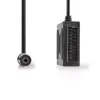 Adaptor SCART tata - SCART mama +Jack 3.5 mm mama 0.2m Nedis - imagine 2