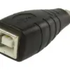 Adaptor USB 2.0 B USB mama - micro USB tata Valueline - imagine 2